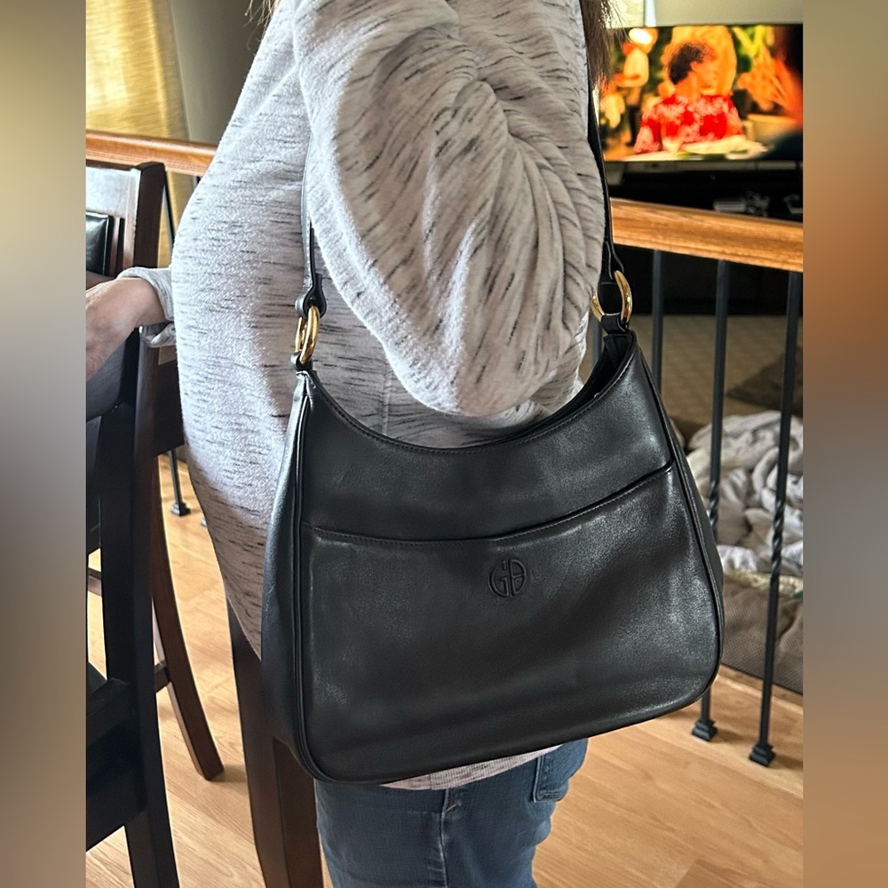 Giani Bernini  dark brown Leather Women's Bag - Picture 3 of 7